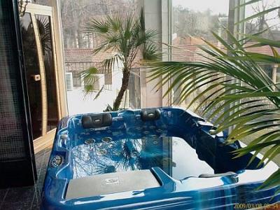 Jakuzzi a Kalmár Panzióban Budapesten - panzió a Gellért hegyen - Kalmár Panzió Budapest - szép Panzió a Gellérthegy lábánál