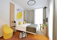 Ibis Styles Budapest City szálloda kétágyas szobája