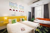 Ibis szálloda kétágyas szobája - Ibis Styles Budapest Center szálloda Budapesten a Rákoczi úton