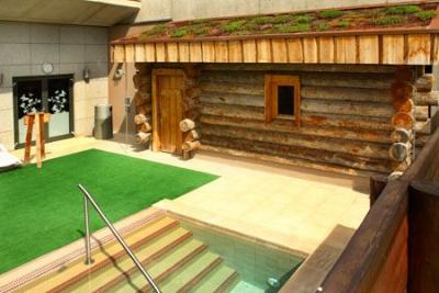 ✔️Hunguest Saliris Wellness Hotel**** rönk szaunája - ✔️ Hunguest Saliris Egeraszalók ✔️ Hotel Saliris akció!